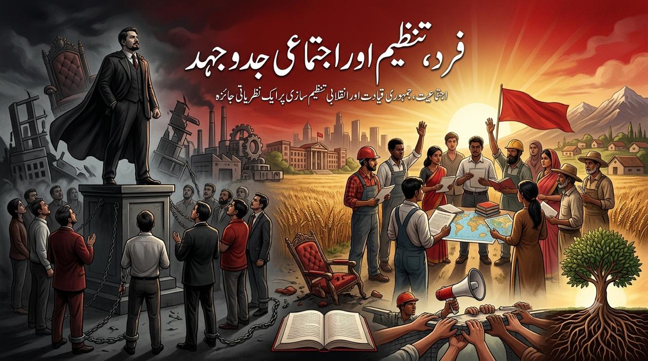 فرد، تنظیم اور اجتماعی جدوجہد